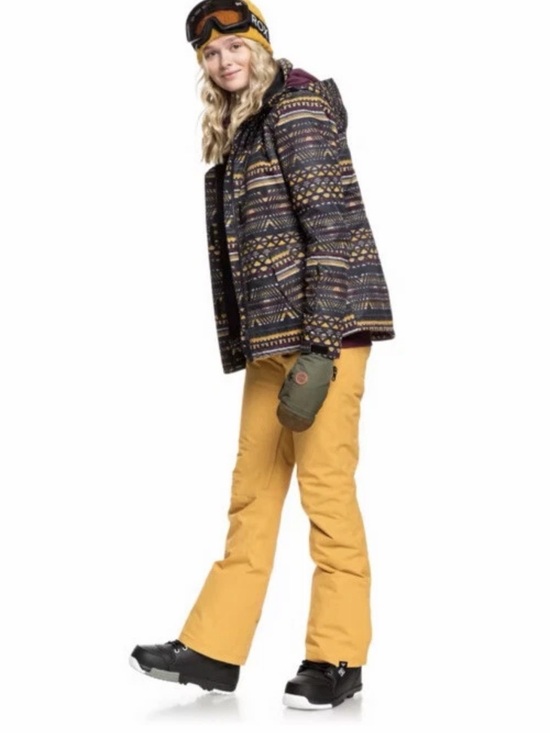 Roxy Other - Roxy Women's Backyard Ski/Snowboard Pants Yellow